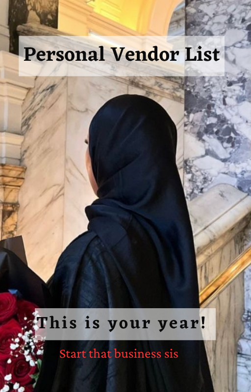 Personal Jilbab Vendor’s List